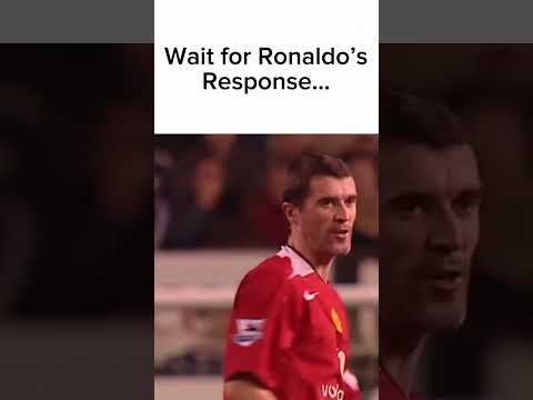 When Ronaldo showed Roy Keane who's boss 🔥🐐
