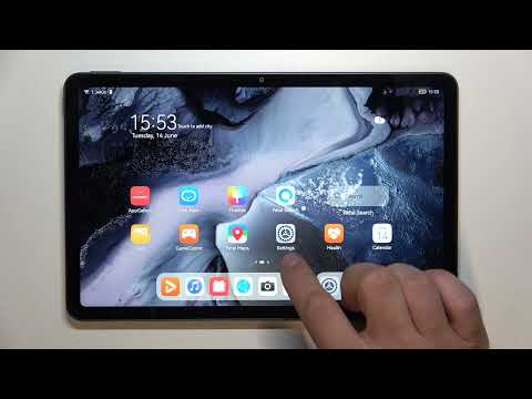 Huawei MatePad 10.4 2022 - How To Enable & Disable Screen Locking Sounds