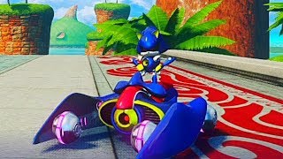 Sonic & All-Stars Racing Transformed | Metal Sonic Gameplay [1080p, 60fps]