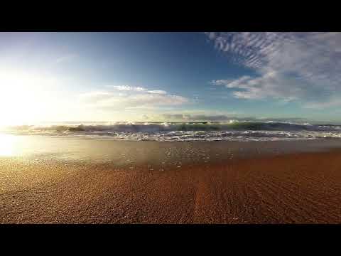 Waves Crashing onto The Beach Time Lapse   Royalty Free HD Video Stock Footage