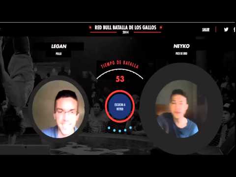 Batalla de Gallos Red Bull 2014 LEGAN vs NEYKO