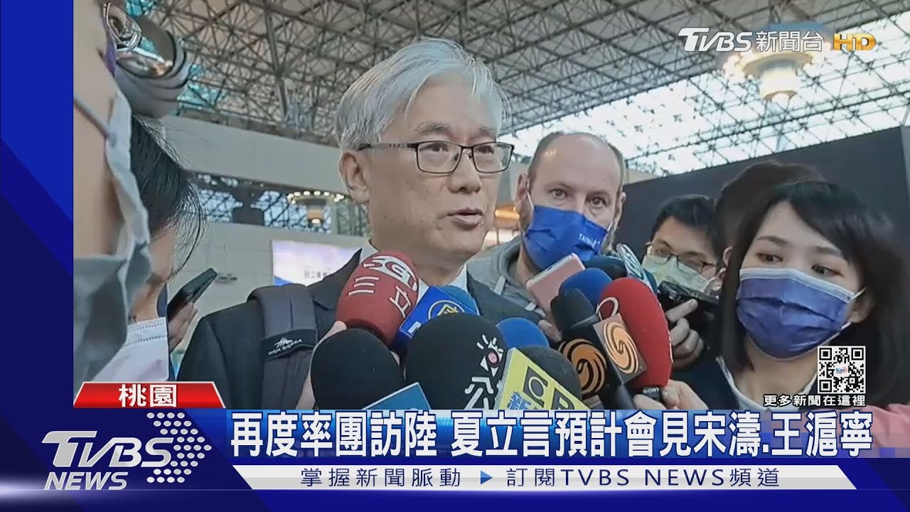 率團訪陸　夏立言：不會因一次握手就被統戰