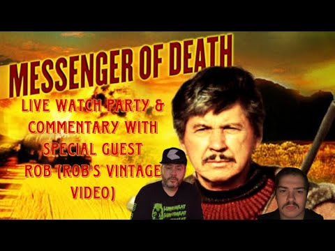 Messenger of death (1988) live watch party & commentary with @RobsVintageVideo #Bronsonmonth