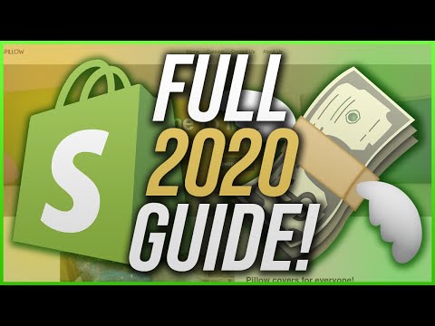 How To Start Dropshipping on Shopify in 2020: The Full Tutorial For BEGINNERS! 💸