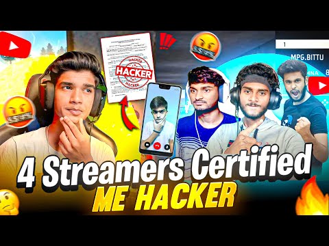 🤬4 TELUGU FACECAM 😨STREAMER |😭CERTIFIED ME "HACKER"🤯|1 VS 4❤️‍🔥| FREE FIRE IN TELUGU #dfg #freefire