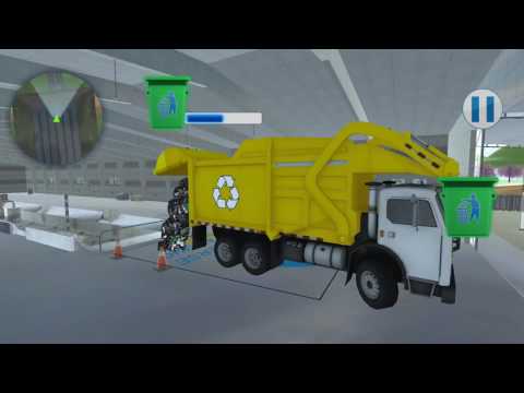 Road Garbage Dump Truck Driver