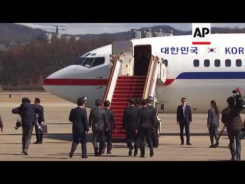 South Korean delegation departs to Pyongyang for two-day visit