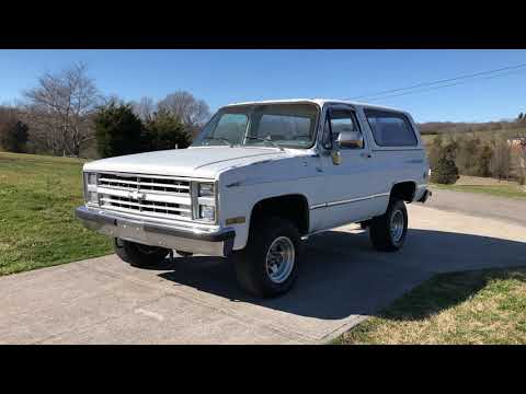 1988 K5 Blazer Walk Around Video on eBay