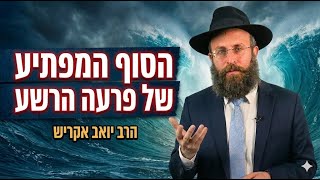 פרעה לא מת בים סוף - ולא תאמינו מה הוא עשה אחר כך | פרשת בשלח (הרב יואב אקריש) - התמונה מוצגת ישירות מתוך אתר האינטרנט יוטיוב. זכויות היוצרים בתמונה שייכות ליוצרה. קישור קרדיט למקור התוכן נמצא בתוך דף הסרטון פרעה לא מת בים סוף - ולא תאמינו מה הוא עשה אחר כך | פרשת בשלח (הרב יואב אקריש) - התמונה מוצגת ישירות מתוך אתר האינטרנט יוטיוב. זכויות היוצרים בתמונה שייכות ליוצרה. קישור קרדיט למקור התוכן נמצא בתוך דף הסרטון