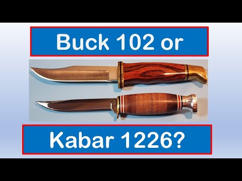 The Buck 102 Woodsman or the Kabar 1226 Little Finn.  Which is Best For You? @cb__tactical5015