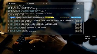 , ╰─ﬀ（00:13:23 - 00:39:35） - How to set up PowerShell prompt with Oh My Posh on Windows 11