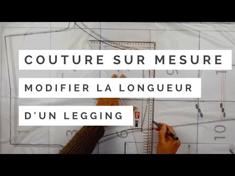 Modifier la longueur du legging tangerine