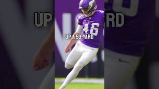 How a Wild Officiating Mistake Made Vikings Kicker Will Reichard History at Soldier Field!