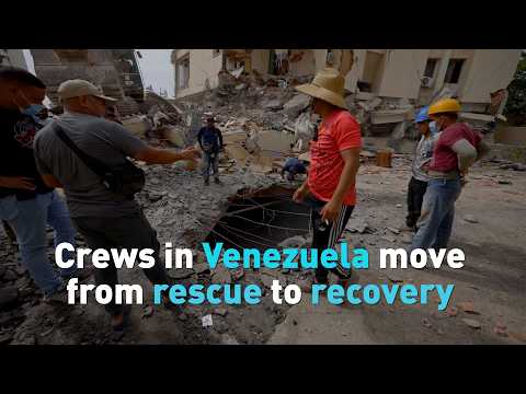 Crews in Venezuela move from rescue to recovery