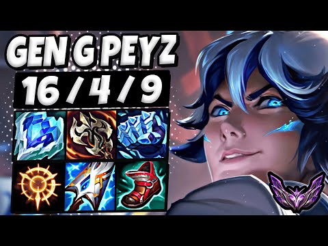 Ezreal vs Jhin ADC [ Gen G Peyz ] Patch 13.23 Korea Master ✅