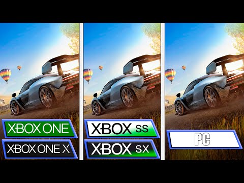 Forza Horizon 4 | One - OneX - Series S - Series X - PC | Graphics Comparison & FPS
