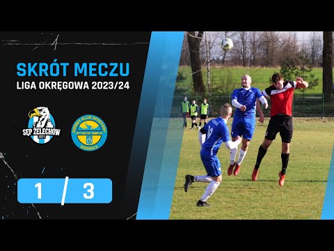 Sęp 1:3 Fenix Siennica - skrót drugiej połowy meczu 17. kolejki spotkań siedleckiej LO 2023/24