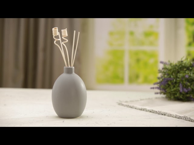 Vidéo teaser pour Ceramic diffuser FANCY HOME, Stones and decorative ratan sticks
