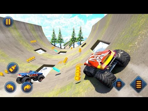Mountain Climb Stunt: Off road Car Games Android Gameplay