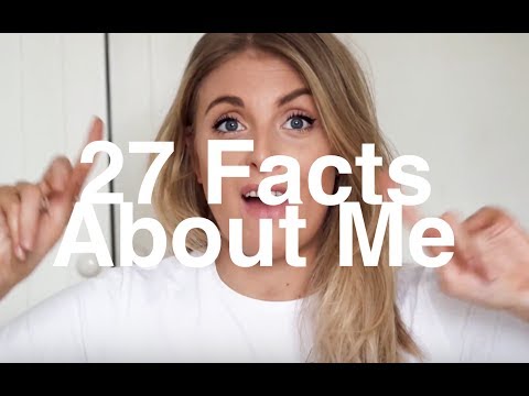 27 Random Facts About Me