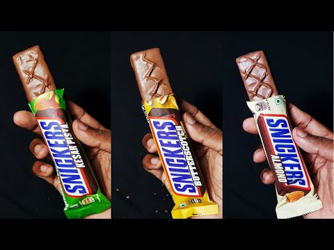 Snickers Kesar Pista Chocolate 🍫🔥🍫🔥| Snickers Butterscotch | Snickers Almonds |yummy Chocolate ❤️🍬🍫