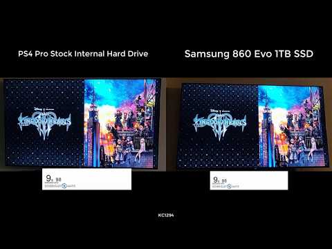 Kingdom Hearts III | HDD vs. SSD TEST (PlayStation 4)