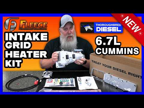 ALL-NEW Fleece Intake and Grid Heater Kit - 07.5-24 Dodge/Ram 2500-5500 Cummins 6.7L #cummins #diy