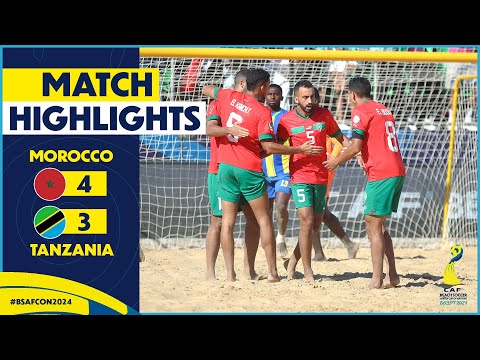 HIGHLIGHTS | Morocco 🆚 Tanzania - #BSAFCON2024 - MD1 Group A | ملخص مباراة المغرب وتنزانيا