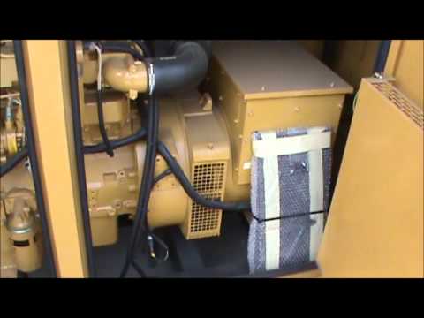 Caterpillar D40-4, 40kW, 208V WP Enclosed Diesel Generator Set