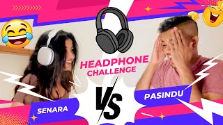 හිනා වෙලා හොඳටම හති 😂❤️ | Ultimate Headphone Challenge | Soulmates