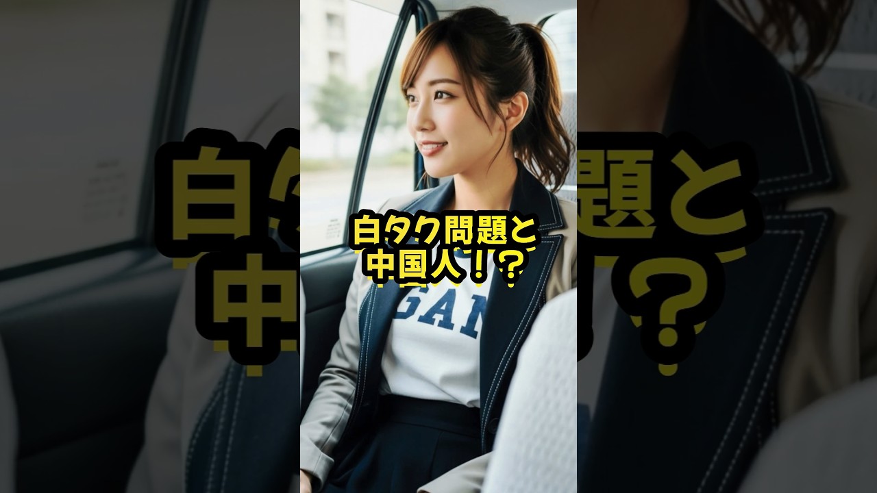 白タク問題と中国人！？　#ai #スカッと #おもしろ  #ジョーク  #エピソード