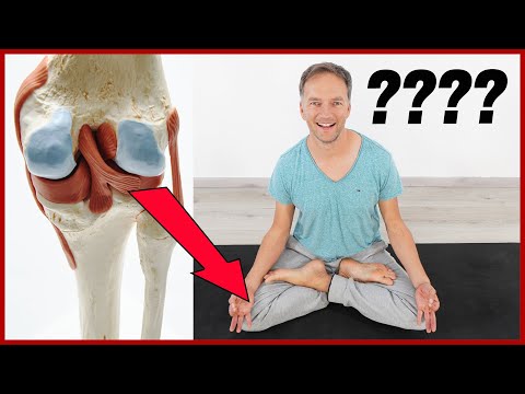 YOGA LOTUS POSE = RISK OF INJURY!!