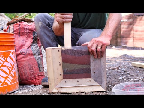 How to Mix Rammed Earth Like a Pro - Part 1: Sample Mixing