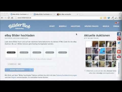 eBay Bilder einfügen - auch in komplexe Vorlagen oder Beschreibungen