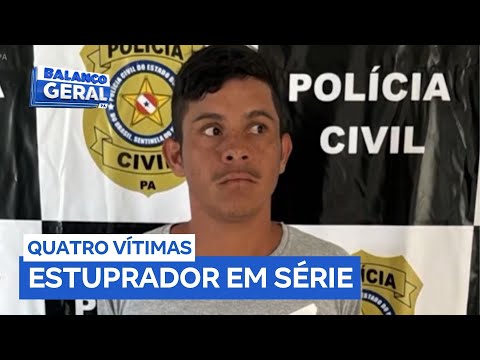 Estuprador em série é preso em Moju (PA)