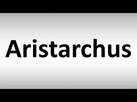 How to Pronounce Aristarchus