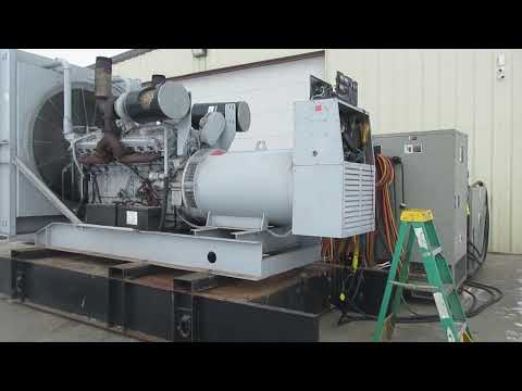 800 kw Spectrum / Detroit Diesel Generator SN 607316 Video 1 - Abraham Generator Sales Co.
