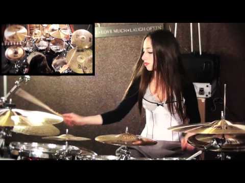 ALL THAT REMAINS - TWO WEEKS - DRUM COVER BY MEYTAL COHEN