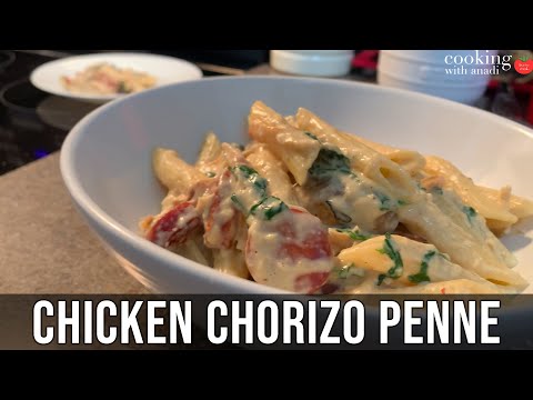 Chicken and Chorizo Pasta | Easy Chorizo Pasta