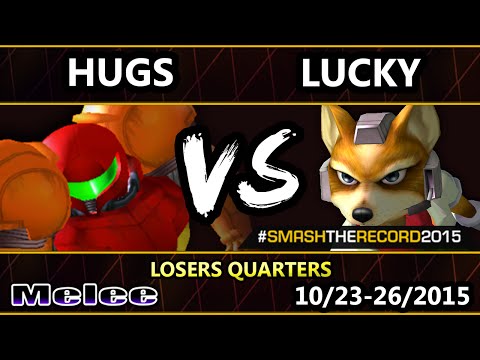 STR2015 - HugS (Samus) Vs Lucky (Fox) SSBM Losers Quarters - Smash Melee