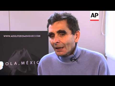 Fashion designer Adolfo Dominguez talks about his online store