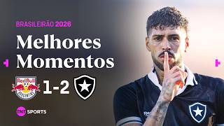 BARBOZA CRAVA E FOGÃO VIRA O JOGO! RB BRAGANTINO 1X2 BOTAFOGO - MELHORES MOMENTOS