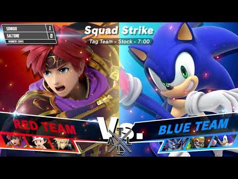 Smash Ultimate Squads Tournament 1/19/19 - FS| SaltOne Vs Sonido - W. Semis