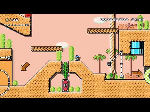 chain chomps' crazy pyramid by Simon28 - Super Mario Maker 2 - No Commentary 1bz