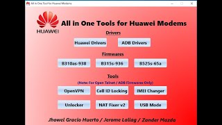 All in One Tools for Huawei Modems (FREE)