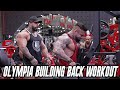 OLYMPIA BUILDING BACK WORKOUT - with Darren Farrell