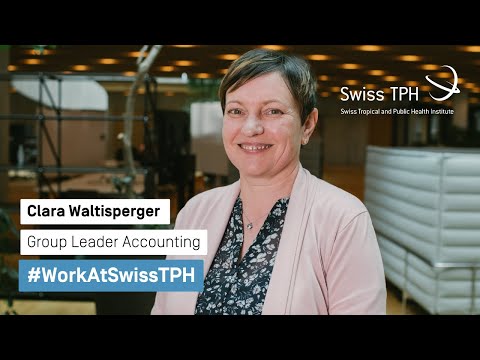 Clara Waltisperger, Group Leader Accounting #WorkAtSwissTPH