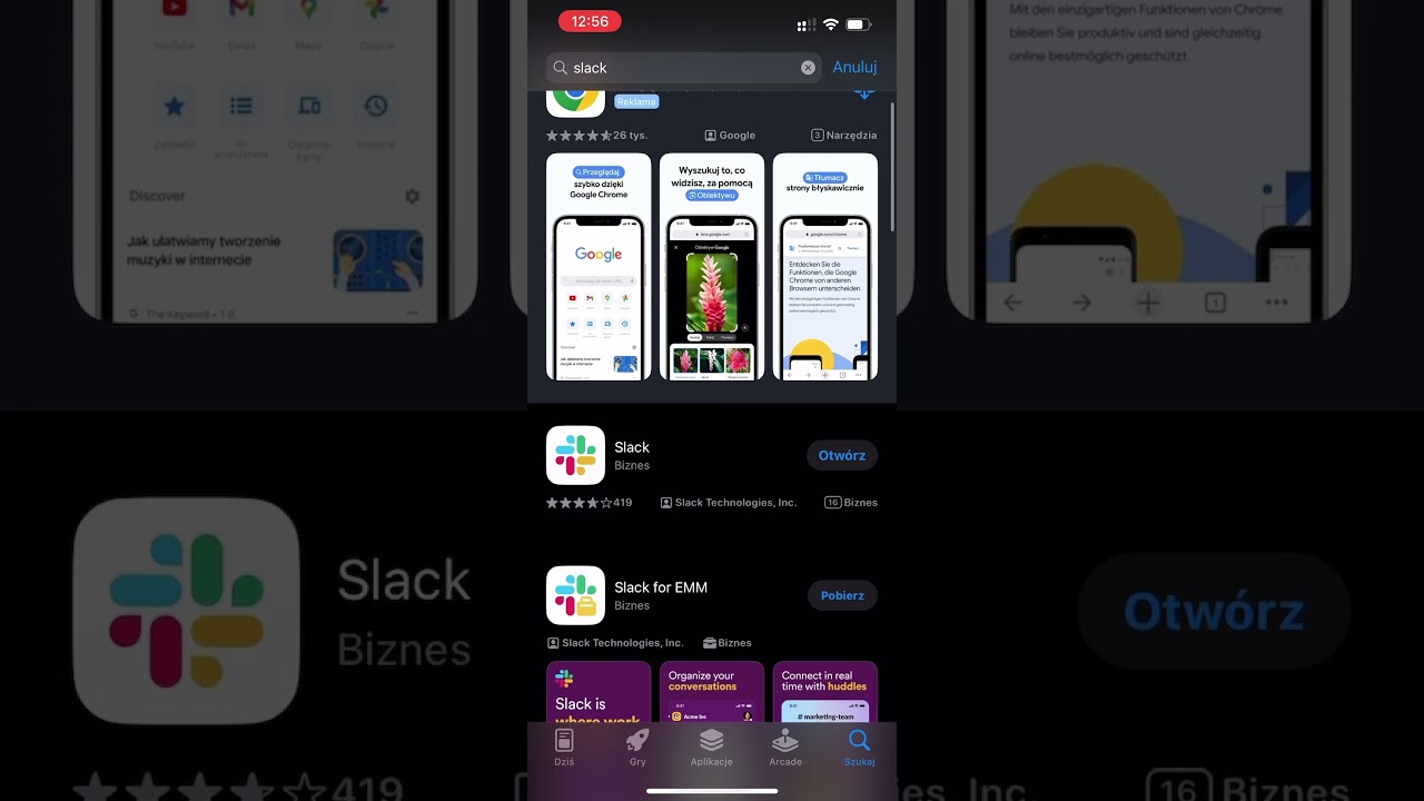 Jak pobrać Slack w App Store