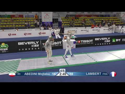 Wuxi 2018 Fencing World Championships ms T5 8 IRI vs FRA