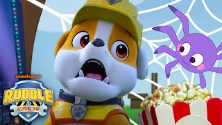 Rubble Is Scared of Spiders! | Rubble & Crew